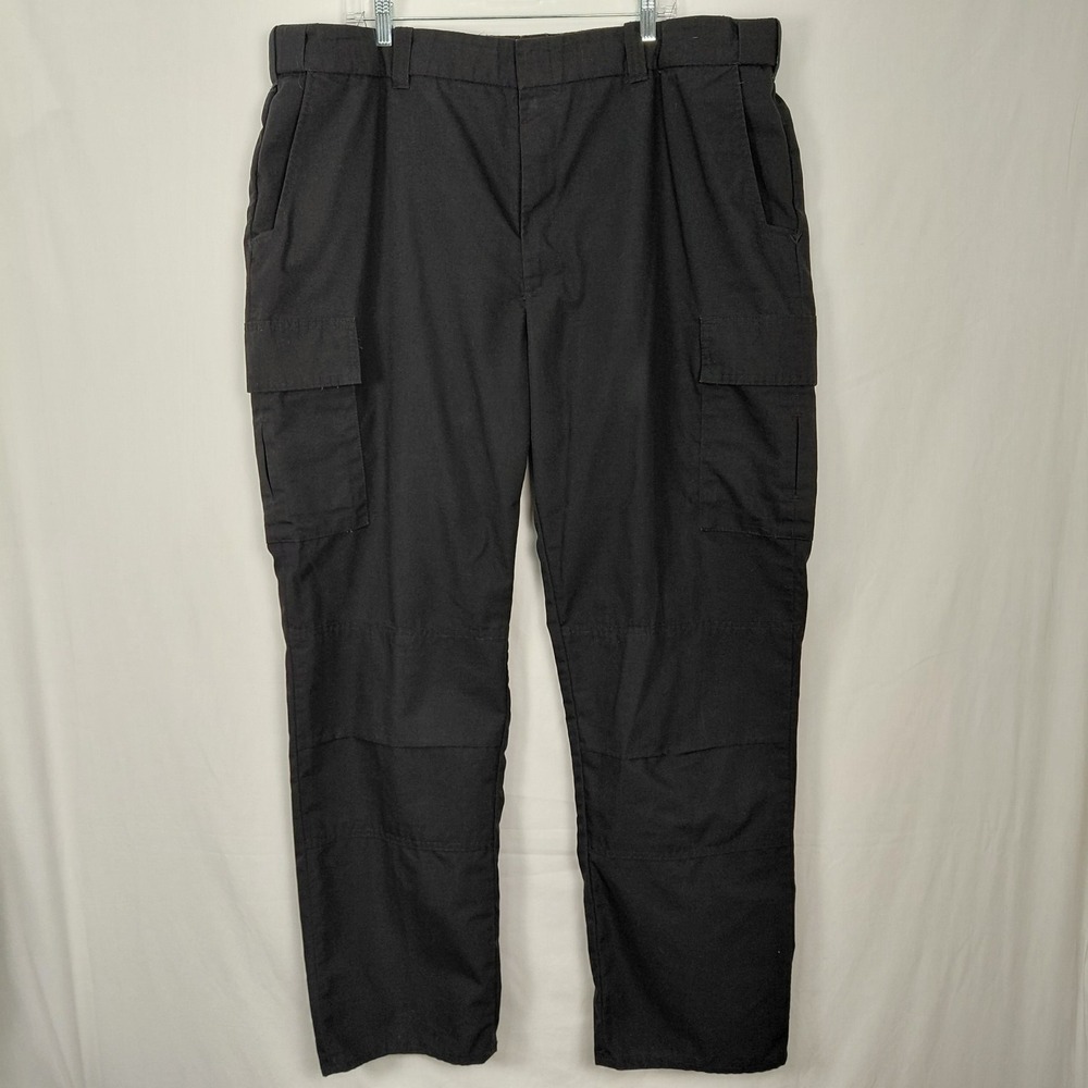 Black Tactical Cargo Pants Mens Size 44X34 Combat‎ Utility EMT Horace Small Army - Picture 3 of 13
